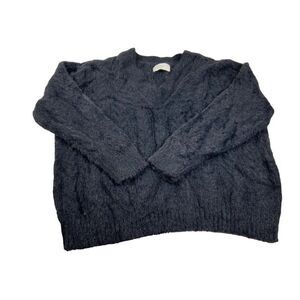 Lucky Brand Black Sweater Sz L